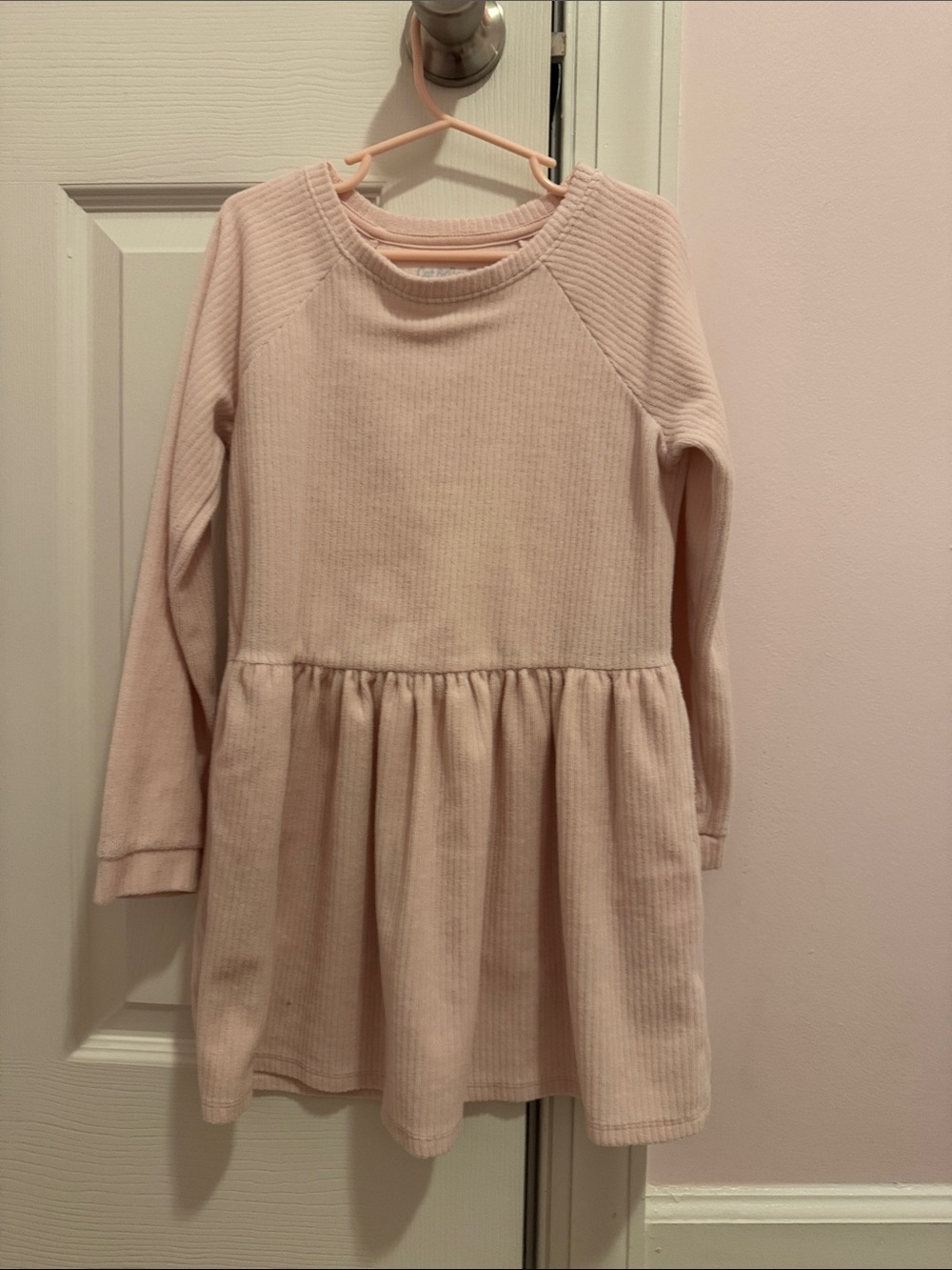 Lot of 3 small Cat & Jack long sleeve dresses